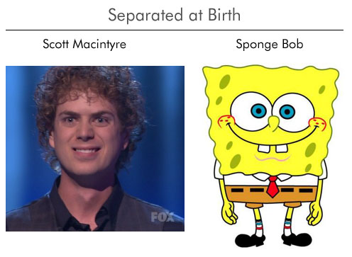 Scott Mcintyre & Sponge Bob